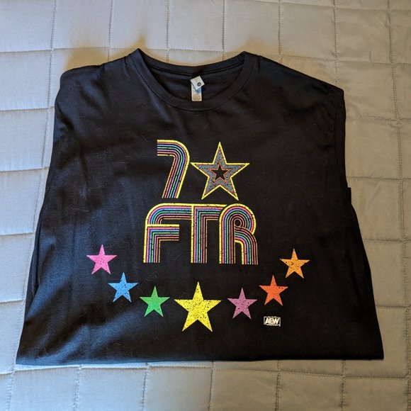 7-Star FTR t-shirt (AEW official) - Picture 2 of 4